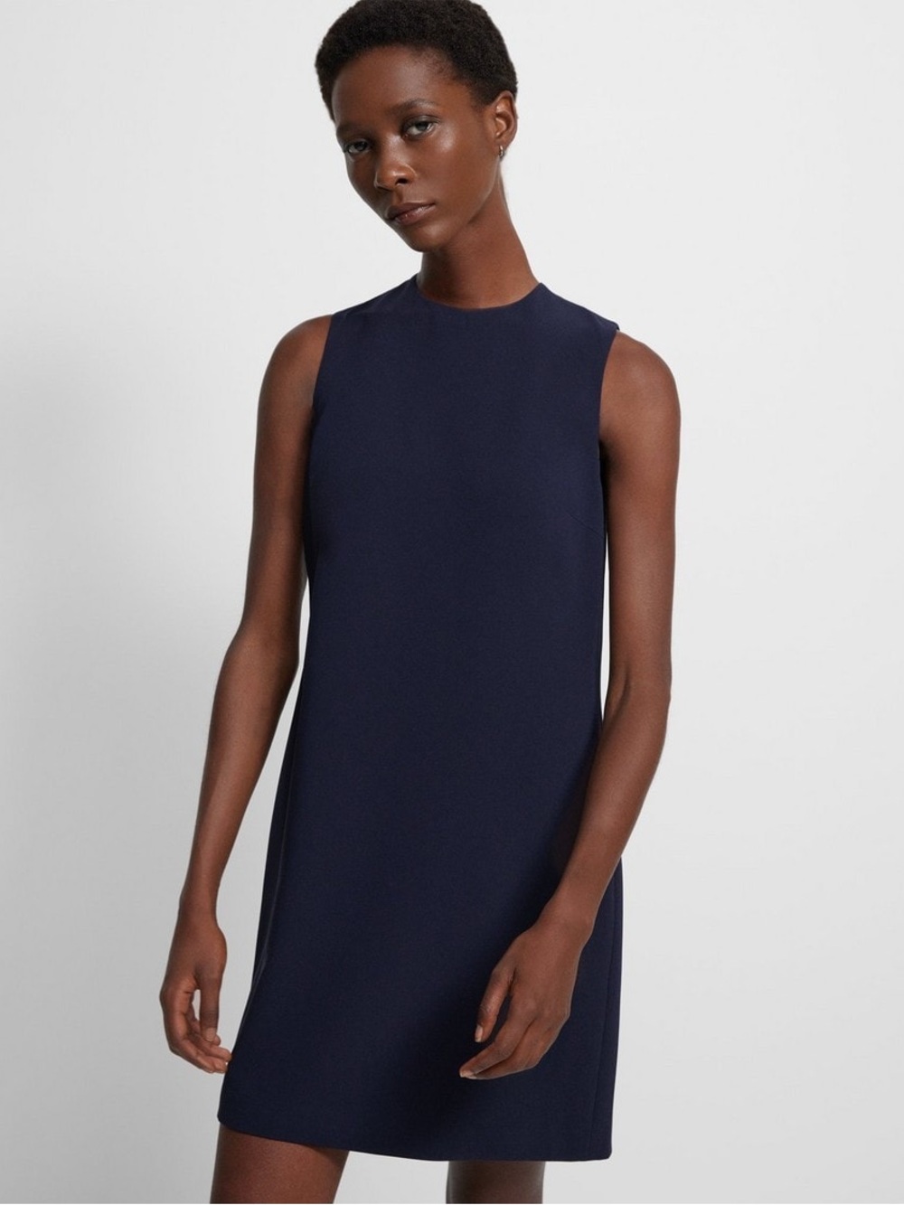 Theory Navy Sleeveless Shift dress size 4